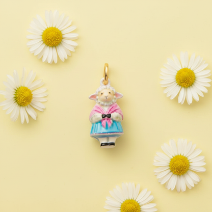 Sheep Charm 10 - Yellow Spring