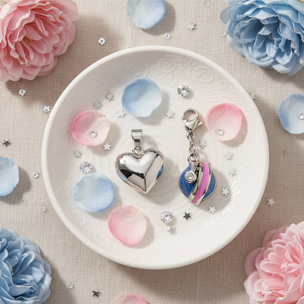 Silver 3D Heart - Jewelry Dish