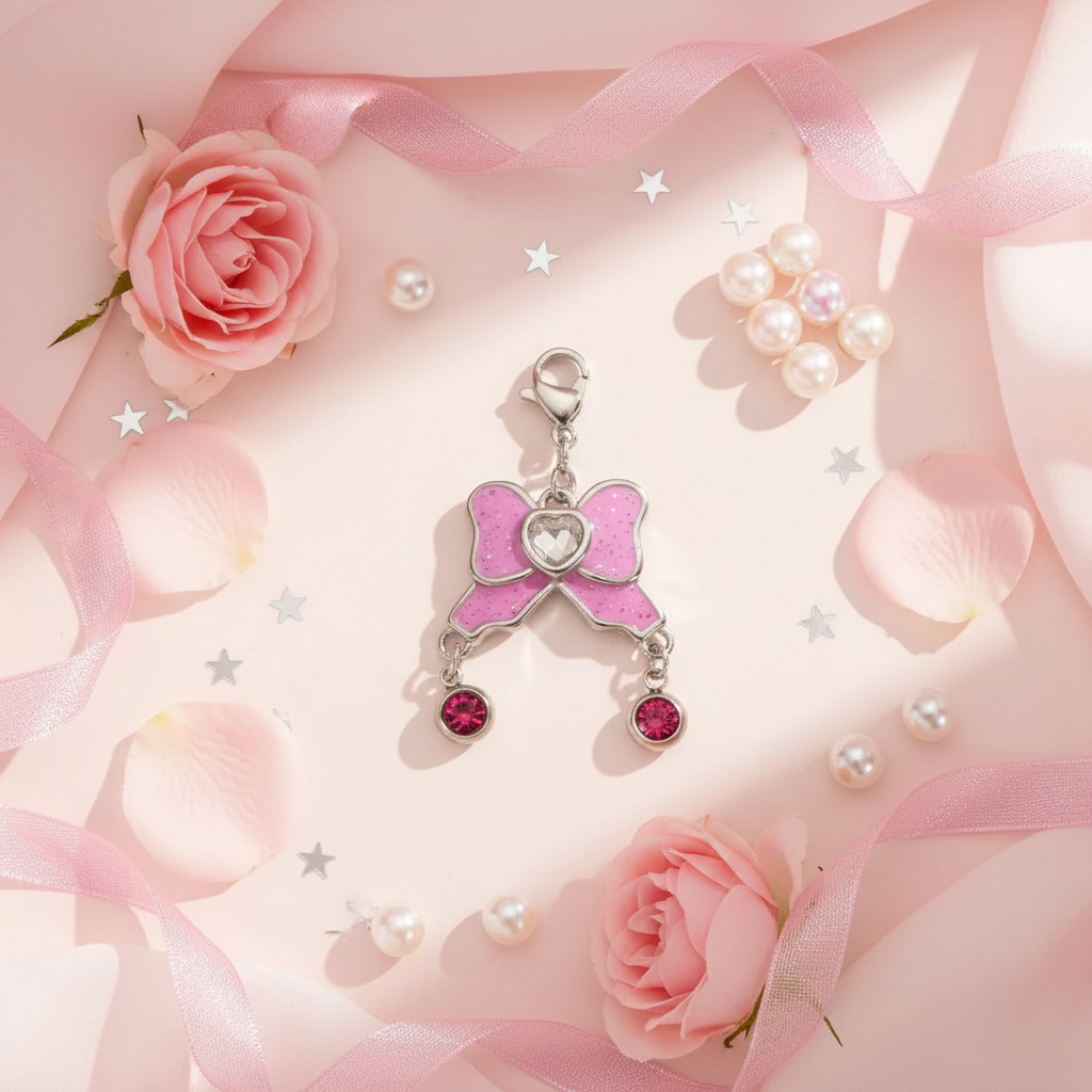 Silver Bow - Princess Flat Lay