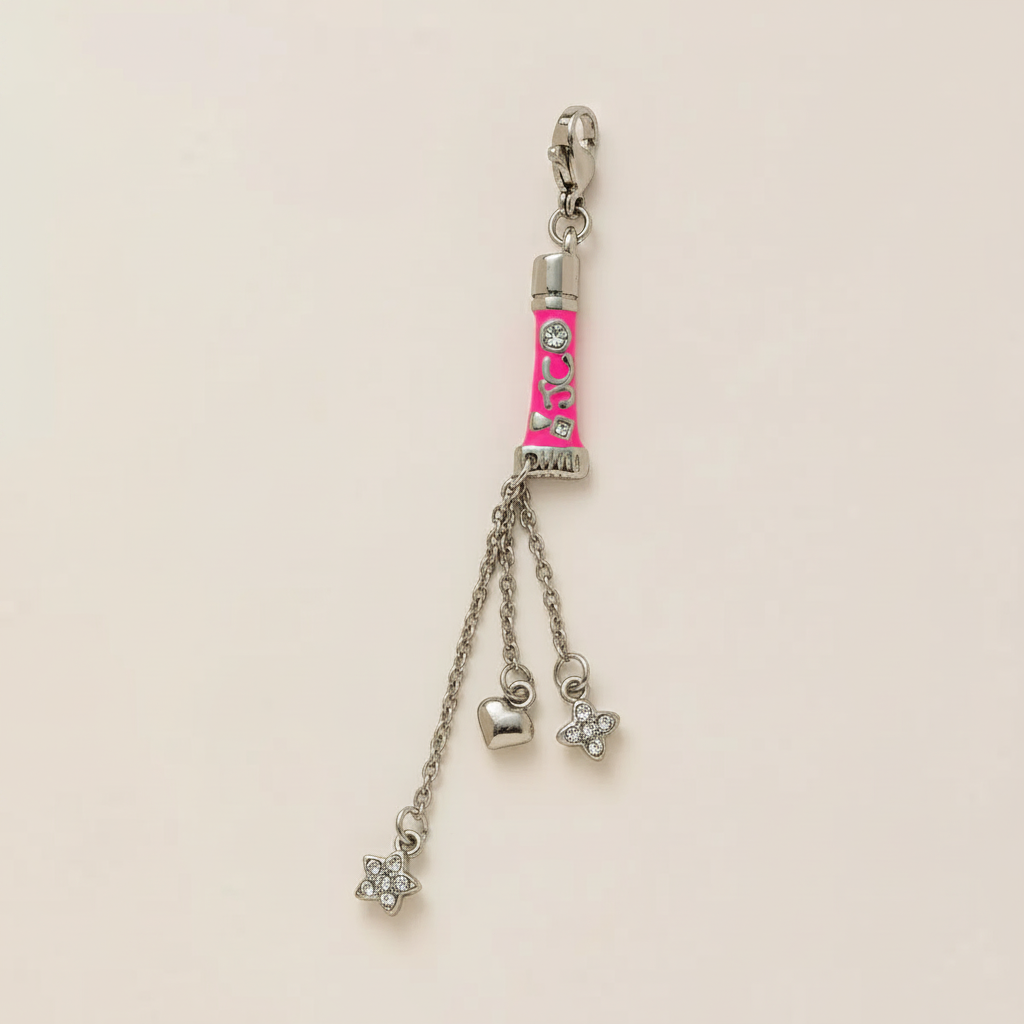 Silver Magic Wand Charm - E-commerce