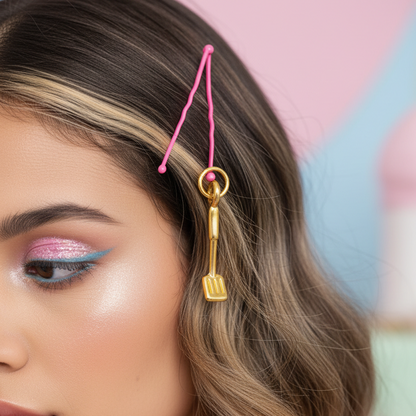 Spatula Charm - Hair Pin