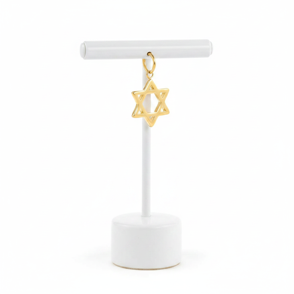 Star of David on stand