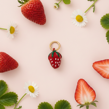 Strawberry Charm 4 - Cottagecore Scene