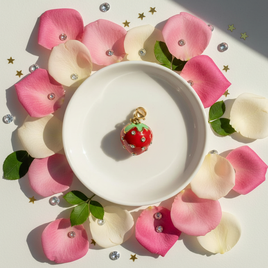 Strawberry Charm - Jewelry Dish