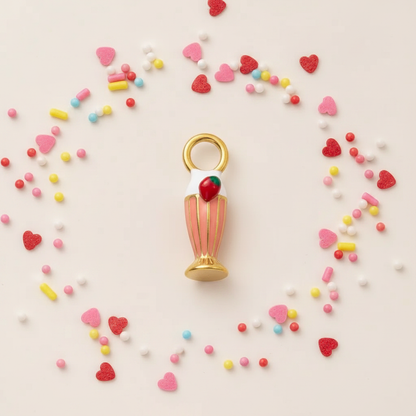 Strawberry Milkshake - Candy Sprinkles