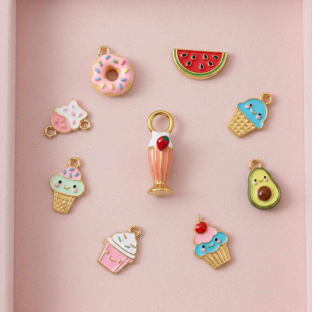 Strawberry Milkshake - Pink Jewelry Tray