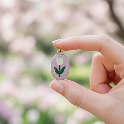 Tulip Charm - Hand Hold