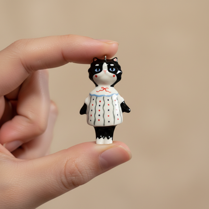 Tuxedo Cat - Hand