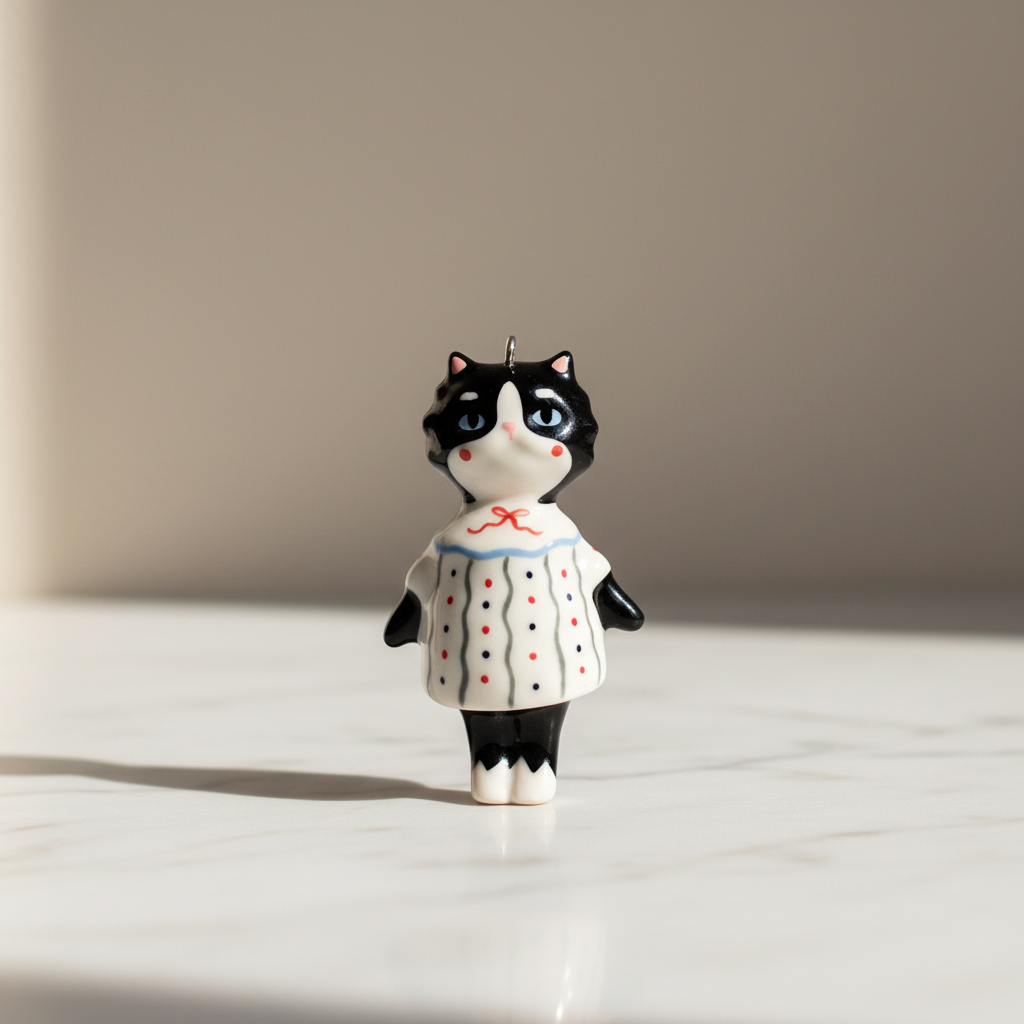 Tuxedo Cat - Marble