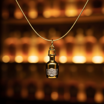 Whiskey Bottle Charm 7