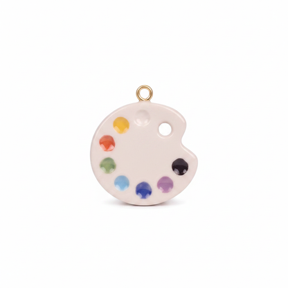 White Palette Charm - Front White BG