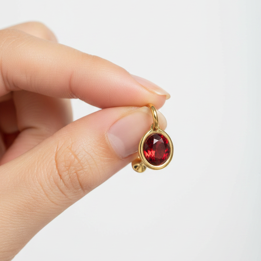 Wine Glass Charm - Hand Hold