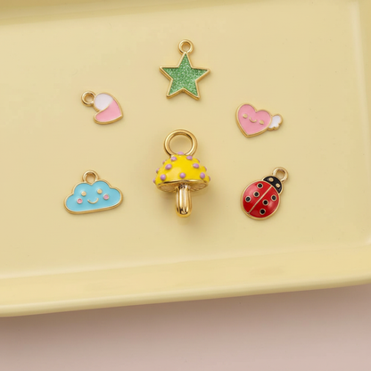 Yellow Mushroom - Yellow Jewelry Tray